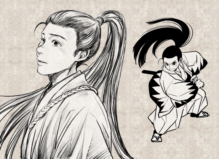 『新選組』楽描きなど